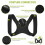 Posture Back Support Strap Black XL 6