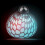Stress Ball Glow Squeeze Ball with Glitter Multicolor 2