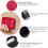 RFID Blocking Leather Credit Card Wallet with 12 Slots and 3
