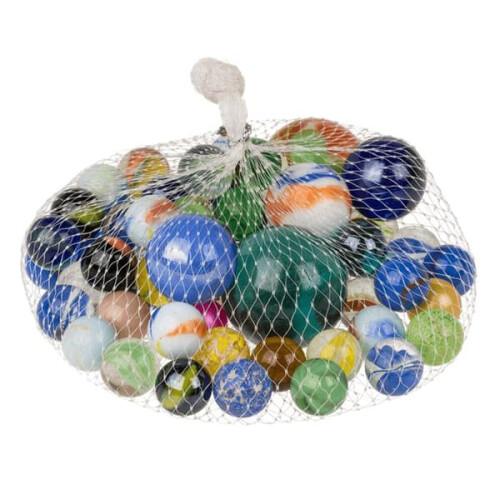 Glass Marbles Multicolor 500g 2