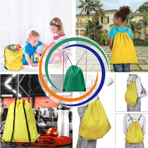 Backpacks with Drawstring PE Gym Bags 2-pack 2