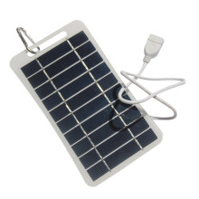 Solárny nabíjací panel 5V2W s USB káblom