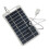 Solárny nabíjací panel 5V2W s USB káblom 1
