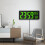 Digital Wall Clock Red Large Display 12-inch 5