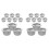 20Pcs Double Screen Filter Cocktail Smoker Screen  Mesh Bowl Screen Filter for Bourbon Whiskey Smoker 1