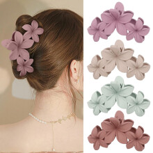 Spinki do włosów z kwiatami dla kobiet, 4 szt., mocne trzymanie