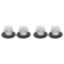 4 Sets Percolator Parts Top and Washer Ring for FarberwareYosemite Coffee Percolators Replacement Coffee Pot Filters