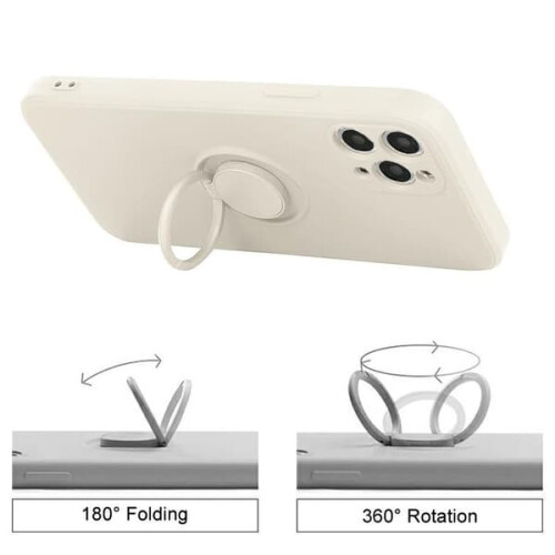 Funda PASTEL RING compatible con Samsung S21 | blanco 2