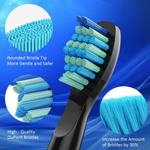 Fairywill FW-507/508 toothbrush heads 10-pack 2