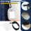 Cable Storage Bag Transparent Compact Organizer1Pack 1