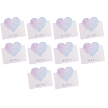 3D Valentine's Day Thank You Card with Blessing 10 pcs