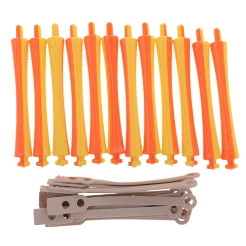 Perm Rods Hair Curler Rollers Assorted Sizes 12 Dozen 1