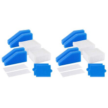 4 Set 787241 Cleaning Filter Replacement for Vacuum Cleaners Thomas Aqua + Multi Clean X8 Parquet, Aqua + Pet & Family