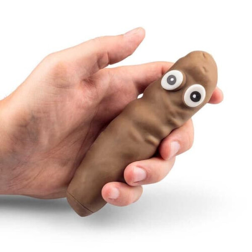 Stress Ball Poop Basket Brown 2-Pack 1