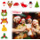 Herbruikbare kerstwijnglasmarkers (100 stuks) 1