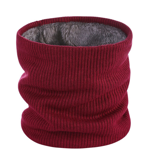 AWZXDE Unisex winternekwarmer paars, 1 stuk