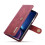 DG.MING magnetic wallet case for iPhone 11 red 2-in-1 3