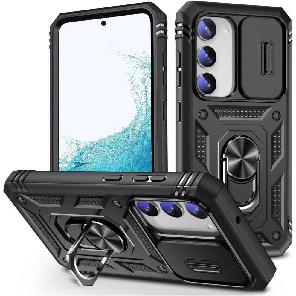 Galaxy A36 5G Magnetic Case Dual-Layer Shockproof Black 9341593943949
