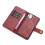 DG.MING magnetic wallet case for iPhone 11 red 2-in-1 5