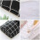 Hanging Storage Bag Premium Fabric 3-Pack 3-Compartment 3