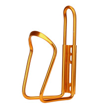 Sykkelflaskeholder i aluminiumslegering, gullfarget, 1 stk.