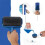 Kit de rodillo de pintura con mango extensible (9 piezas) 1