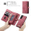 CASEME Galaxy S21 Plus case 2-in-1 red 4