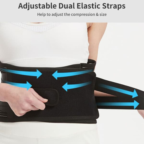 Back Support Belt Waist Adjustable 1 Piece 2