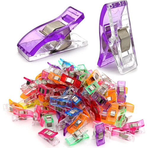 Sewing Clips Multifunctional 100 Pcs Mix Colors