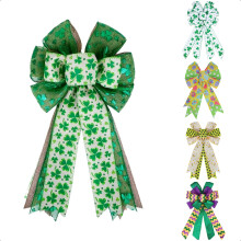Decoratieve strik voor St. Patrick's Day, groot, 1 stuk