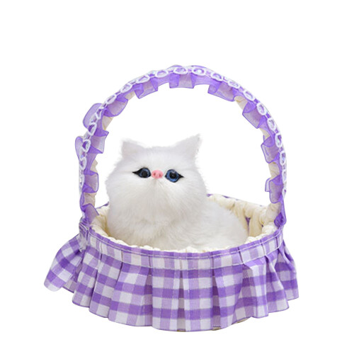 Mini Sapatinho de Gato com Som de Miado Realista, 1 Unidade