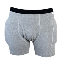 Pantaloni protettivi per l'anca per la prevenzione delle fratture, da uomo, 1 paio