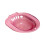Elderly Sitz Bath for Women Pink PP Hip Bath with Drain 1