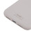 Compatível com iPhone 11/XR - Capa de silicone para celular - Cor Taupe 5