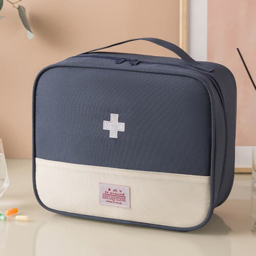 Mini portable medical bag pink extra large 2