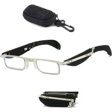 Lunettes de lecture progressives pliables anti-lumière bleue (1 paire)