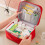 Mini portable medical bag pink extra large 4