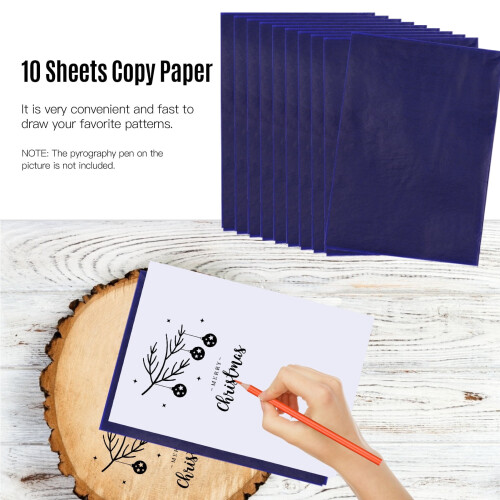 Wood Burning Pen Set Adjustable 200-450F 53pcs 1