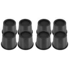 8 PCS Furniture Risers 4 Inch, Bed Risers Heavy Duty for Table Desk Couch Chair Sofa Cabinet Bed Frame Dorm