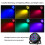 LED PAR Stage Light RGB 7-channel with Remote and DMX 5