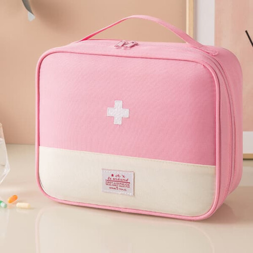 Mini portable medical bag navy blue extra large 2