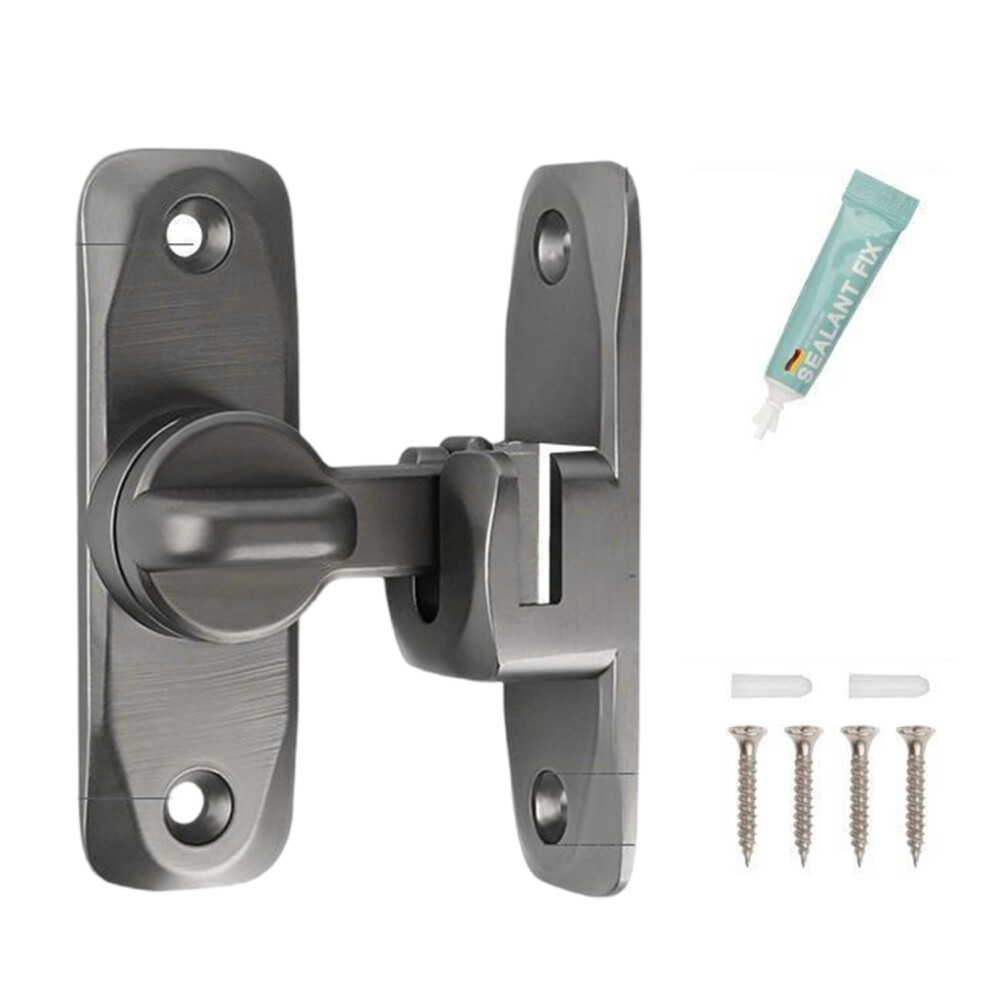 Antitheft Barn Door Lock Zinc Alloy Sliding Latch 90/180 9066521292363