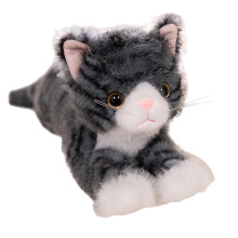 Pluche kattenspeeltje, zacht en stevig, nepkat, 1 stuk