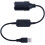 Převodník USB A samec na 12V autozásuvku 1,2 m 1