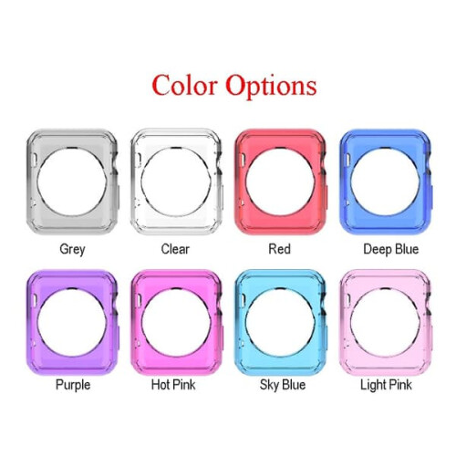 Compatível com Apple Watch de 38 mm - Capa ProGuard Original (Silicone) CRYSTAL Azul Escuro 1