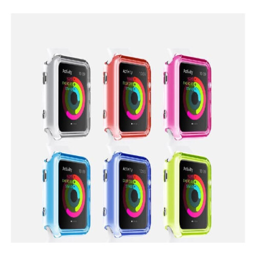 Compatível com Apple Watch de 38 mm - Capa ProGuard Original (Silicone) CRYSTAL Azul Escuro 2