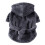 Dog Bathrobe Hooded Thick Absorbent Quick-Dry Gray 1