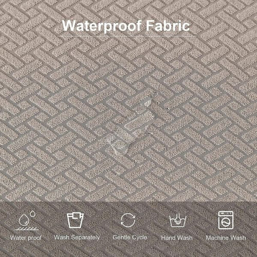 Chair Protector Cover Waterproof Washable Jacquard Elastic 1