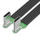 Silikonowy kabel USB-C do USB-C kątowy 1m 1
