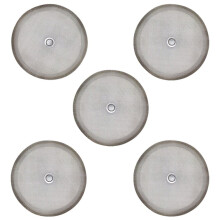 Vervangend roestvrijstalen filter voor French Press (5 stuks)